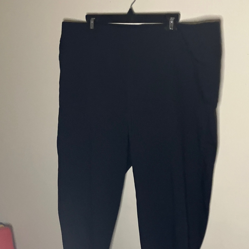 Croft & Barrow Women's Black Stretch Pant/capris